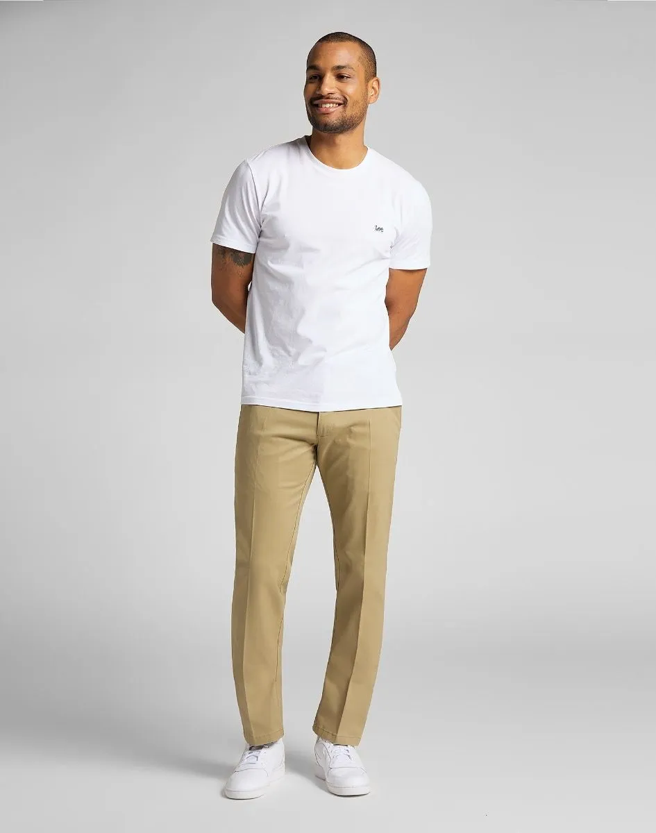 Lee Extreme Motion Slim Stretch Chino Trousers Taupe