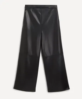 Luciana Coated Fabric Trousers