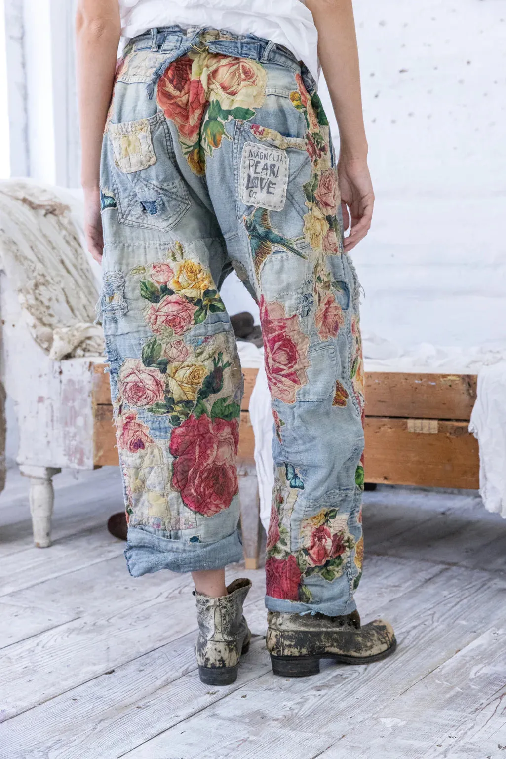 Magnolia Pearl Quilts & Roses Miner Pants