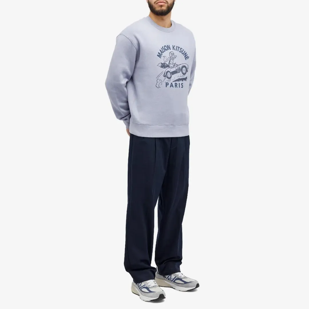 MAISON KITSUNE  |Crew Neck Pullovers Unisex Long Sleeves Plain