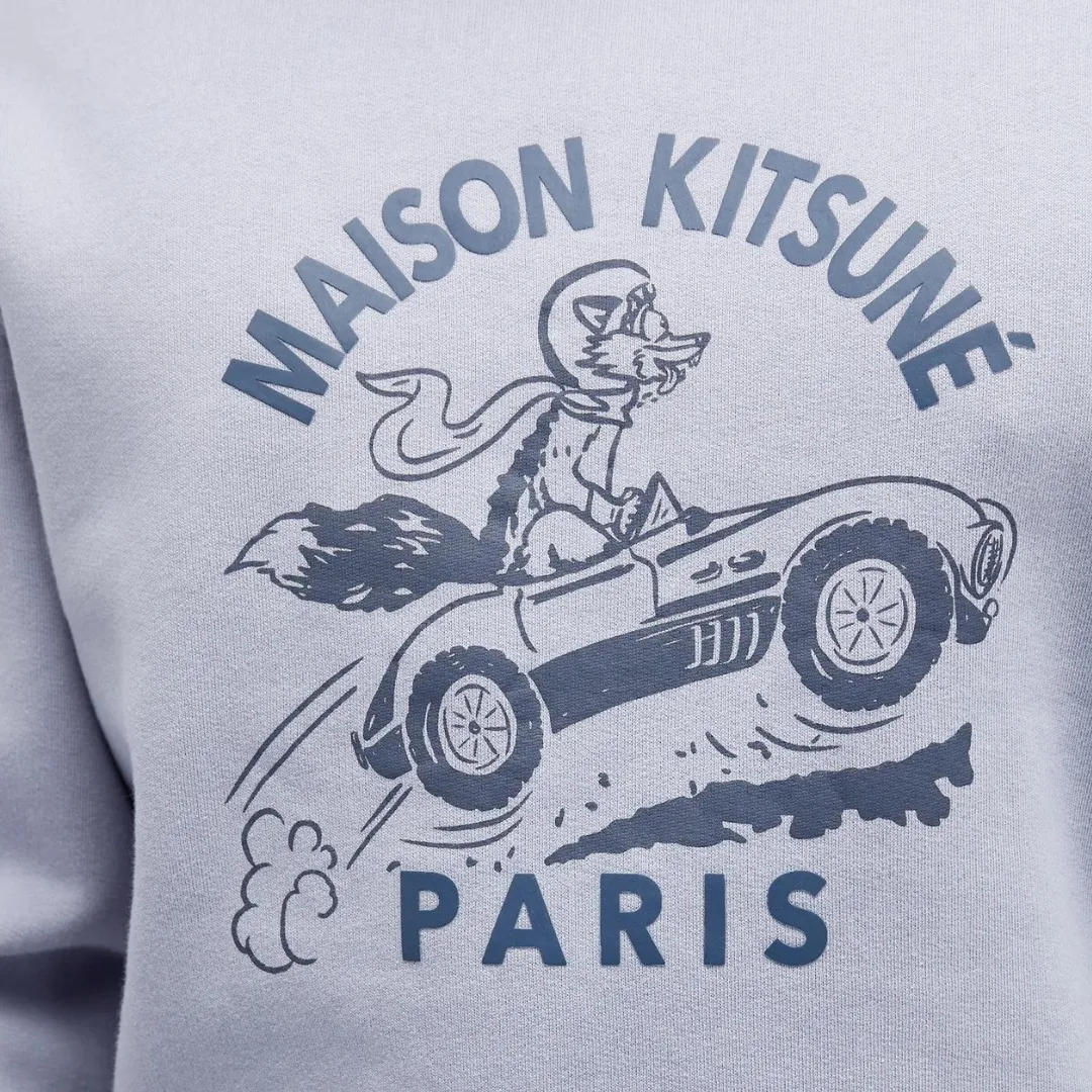 MAISON KITSUNE  |Crew Neck Pullovers Unisex Long Sleeves Plain