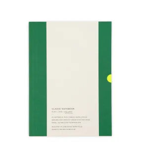 Mark+Fold Classic Dot Grid Notebook: Forest Green