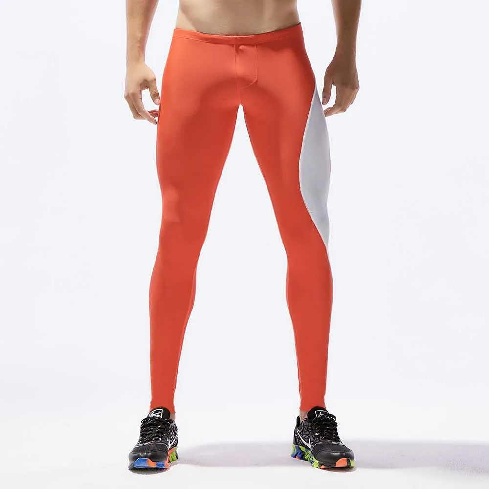 Men's Running Gym Sports Leggings Tight Skinny Base Layer Fitness Pants