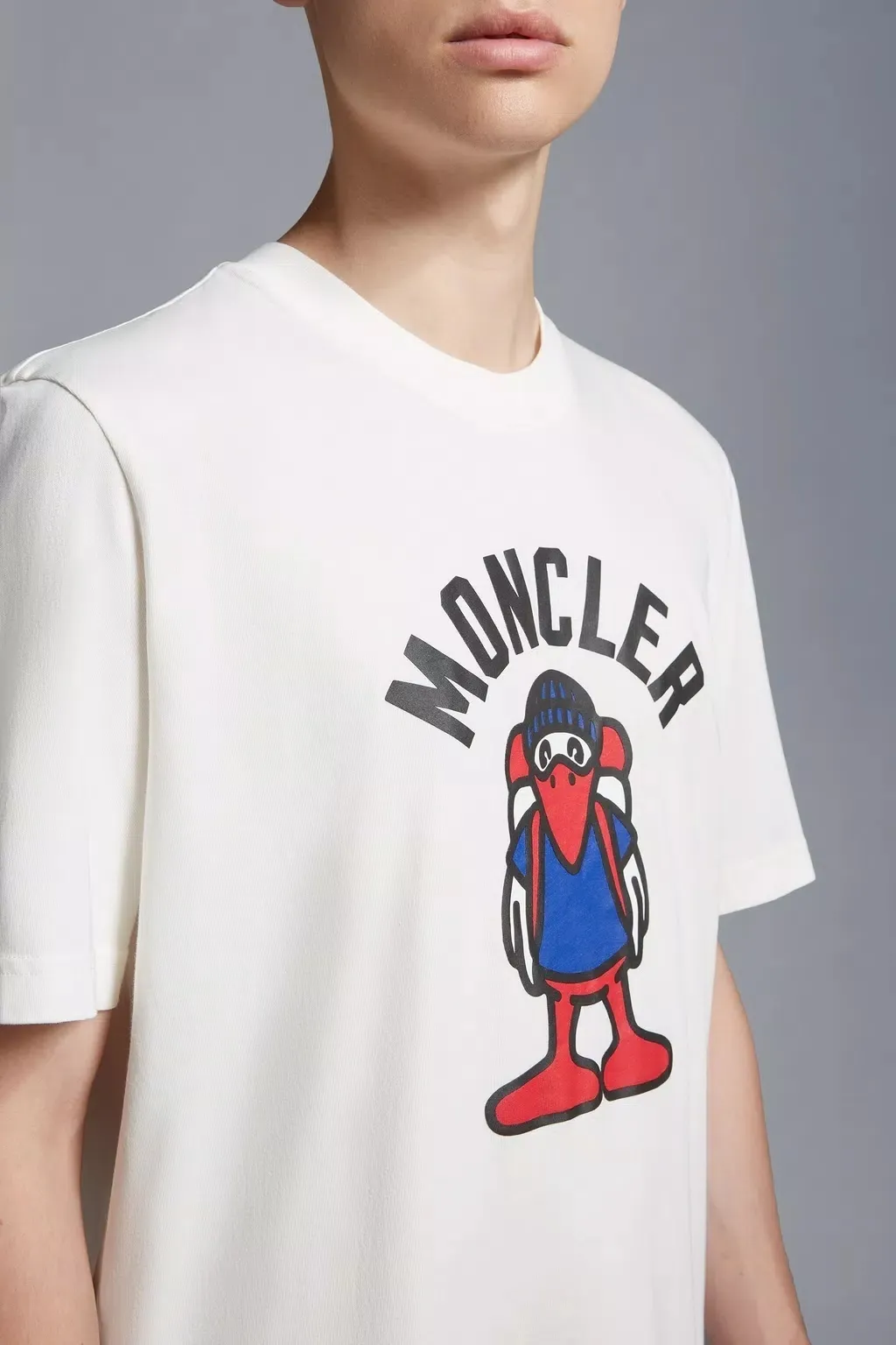 MONCLER  |Crew Neck Pullovers Street Style Long Sleeves Plain Cotton