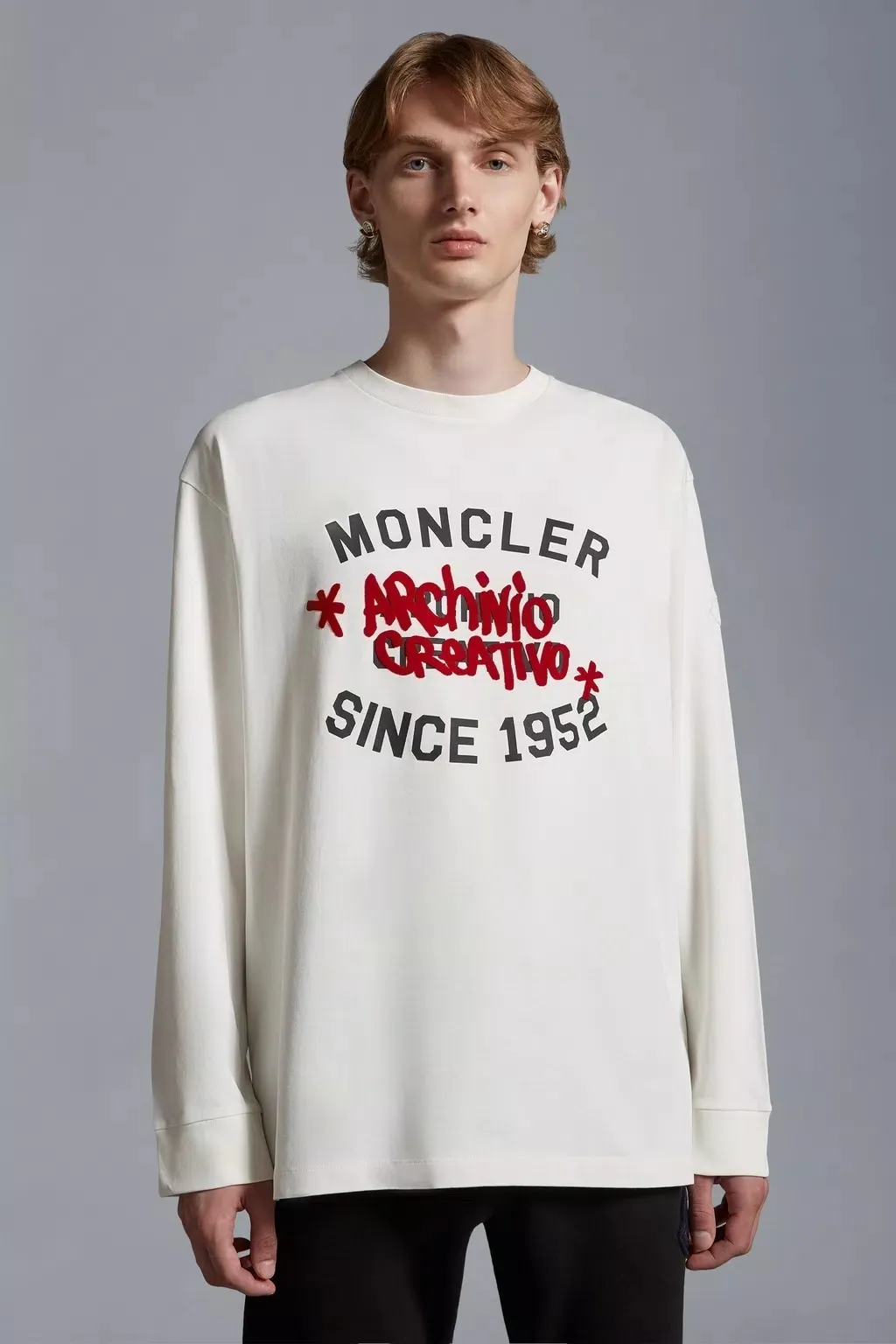 MONCLER  |Logo Long Sleeve T-shirt