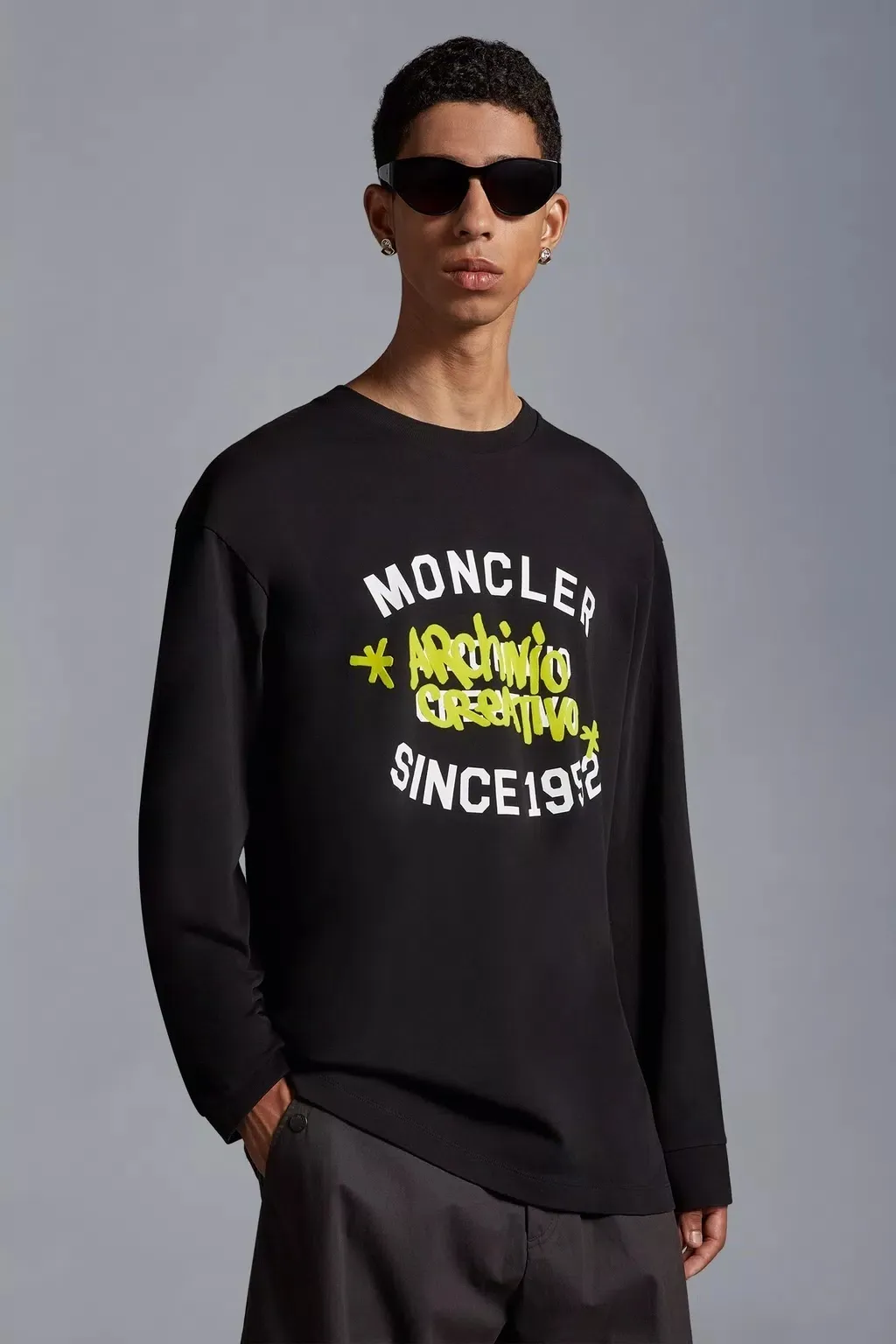 MONCLER  |Logo Long Sleeve T-shirt