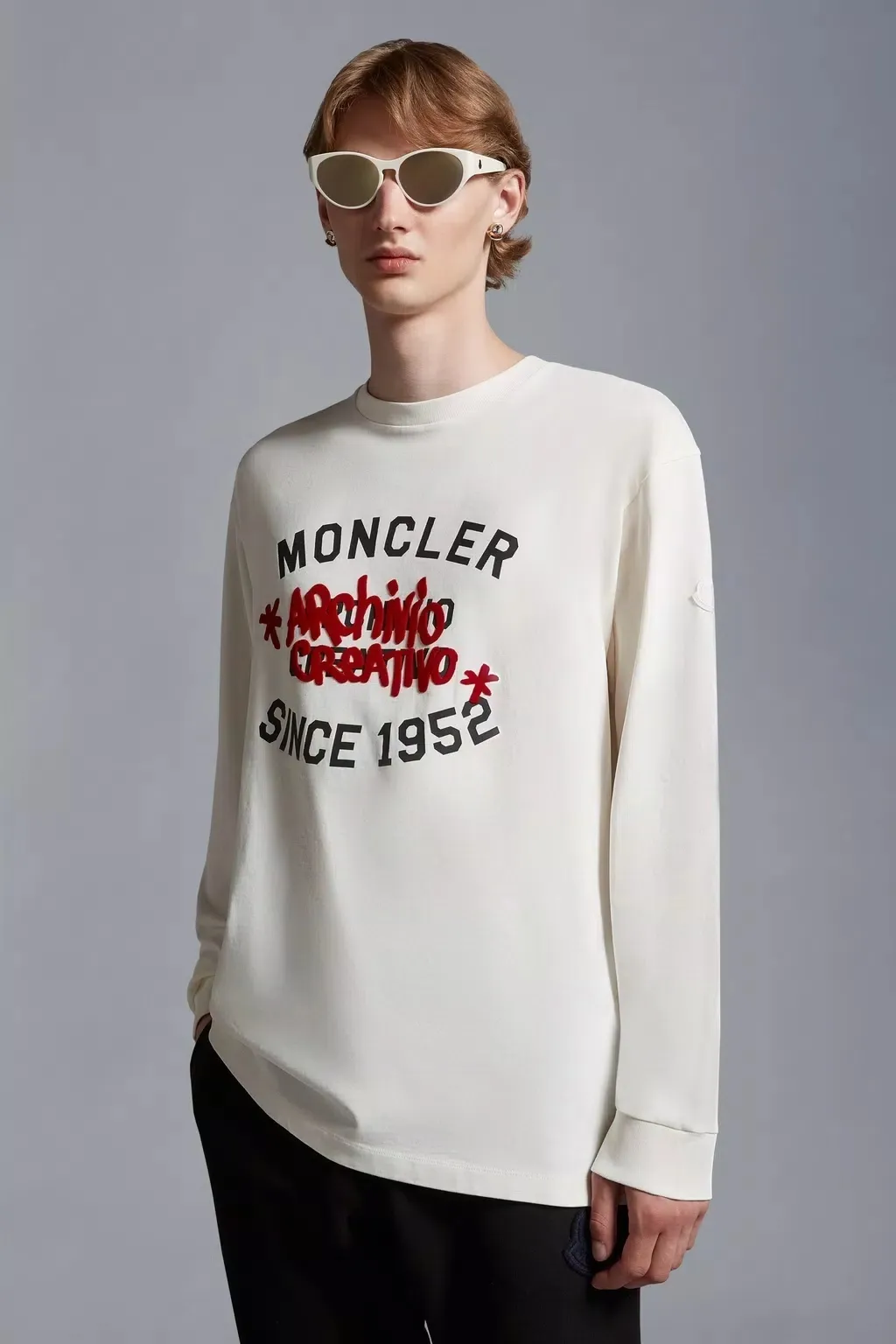 MONCLER  |Logo Long Sleeve T-shirt