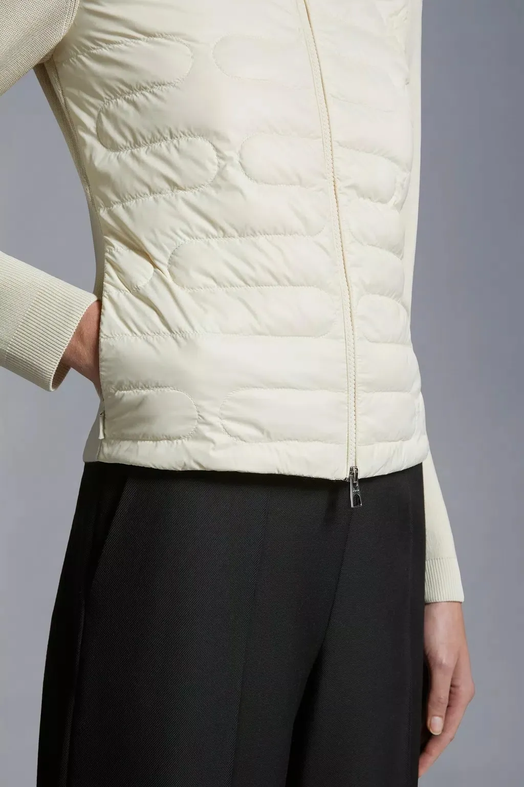 MONCLER  |Padded Cotton Zip-Up Cardigan