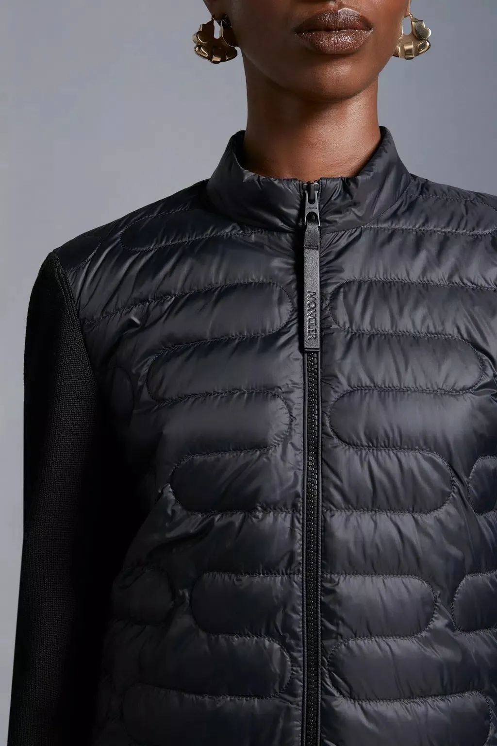 MONCLER  |Padded Cotton Zip-Up Cardigan