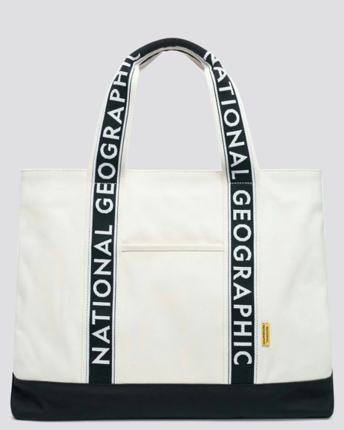 National Geographic Elle National Geographic Strap Tote Bag - White | SurfStitch