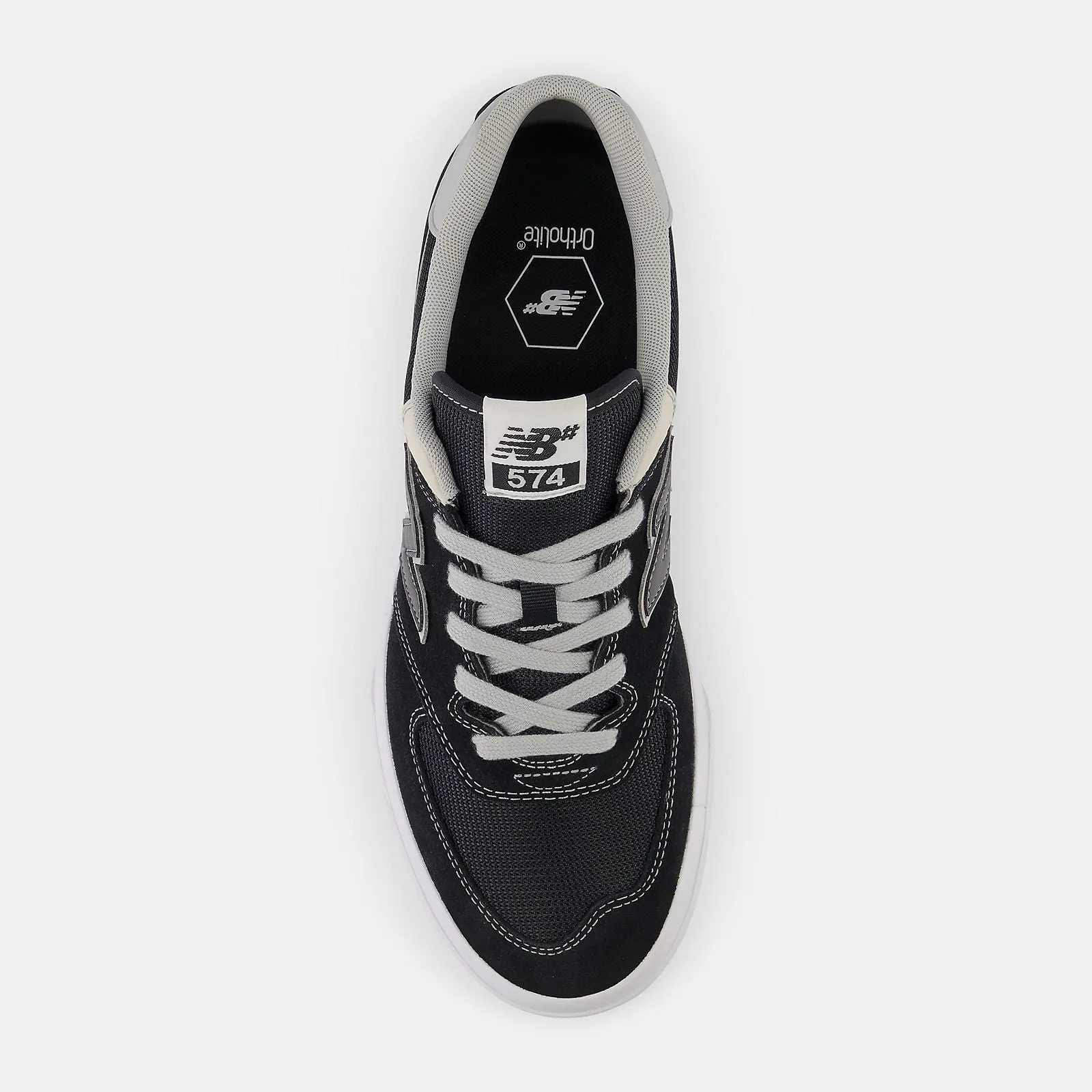 New Balance Numeric - NM574VCB - Black with Grey