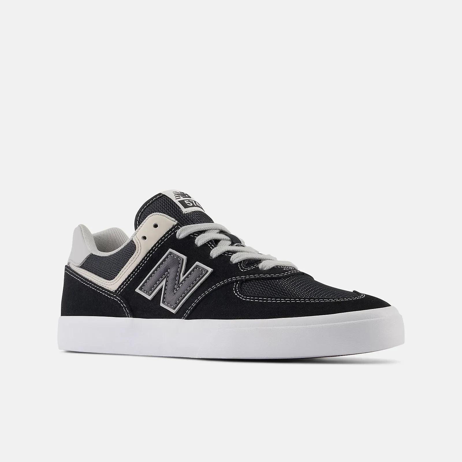 New Balance Numeric - NM574VCB - Black with Grey