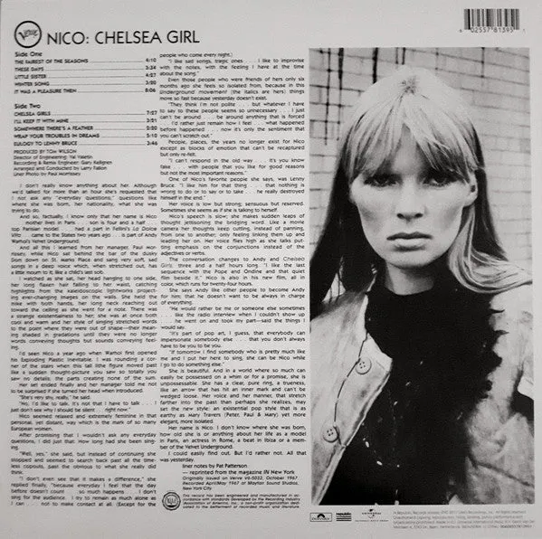 Nico  ~ Chelsea Girl