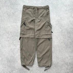 Nike ACG 2000s convertible technical cargo trousers (M)