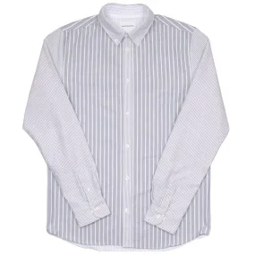 Norse Projects - Anton Oxford Shirt - Dark Navy Multi Stripes