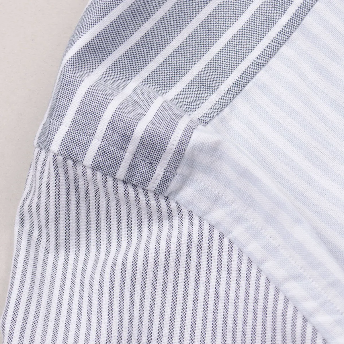 Norse Projects - Anton Oxford Shirt - Dark Navy Multi Stripes