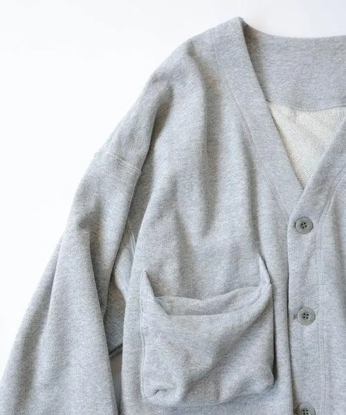 NUMBER NINE POCKET SWEAT CARDIGAN _F21NC001