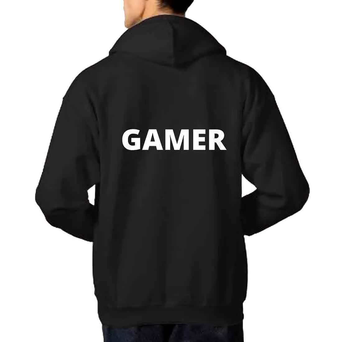 Nutcase hoodie For Men with name on back print ( Unisex) - Gamer