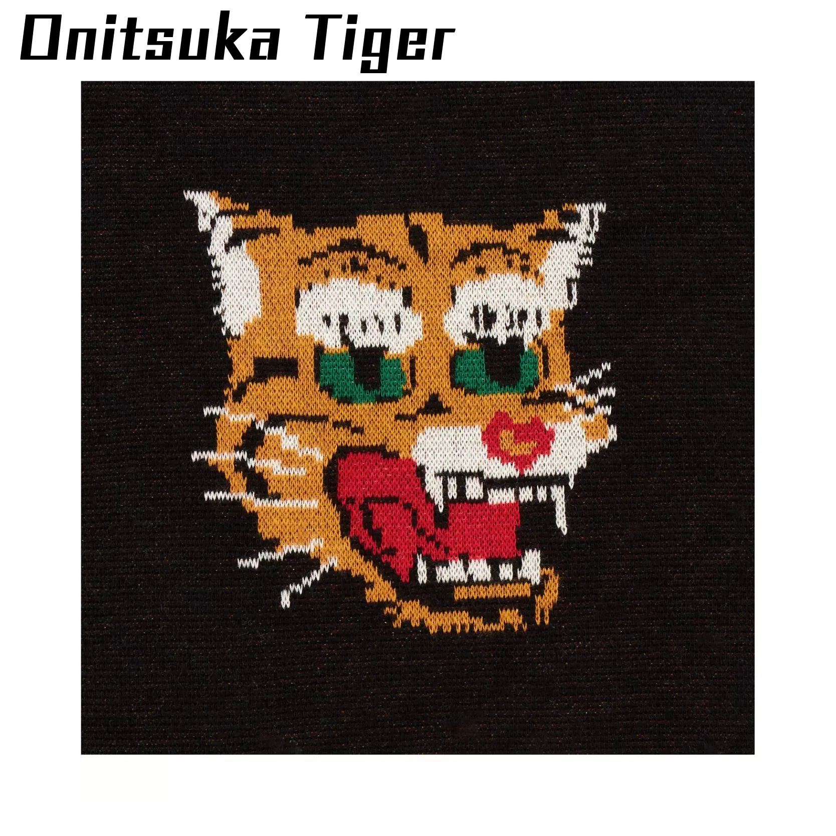 Onitsuka Tiger  |Unisex Street Style U-Neck Long Sleeves