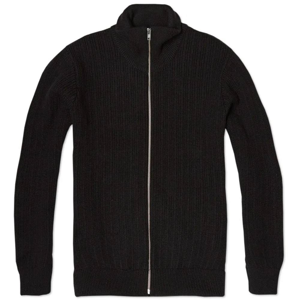 Our Legacy High Neck Cardigan BlackBlack