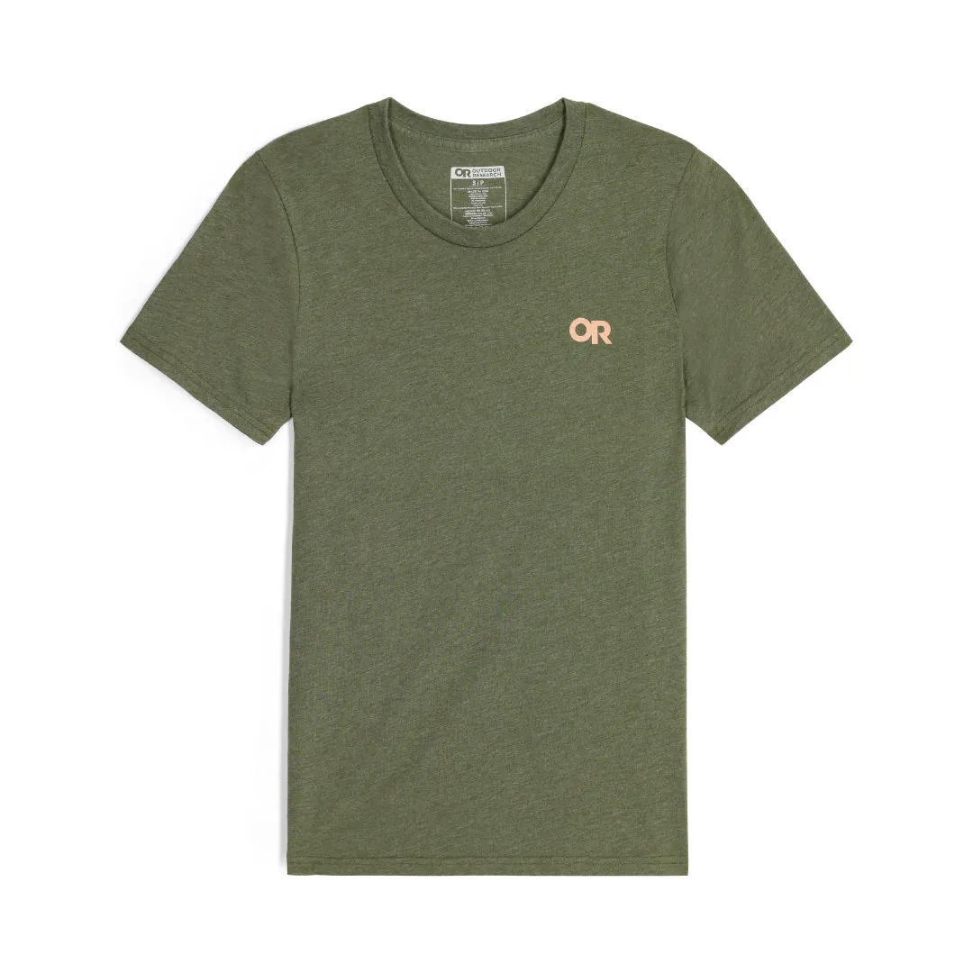 Outdoor Research中性款 OR Lockup Back Logo T-Shirt