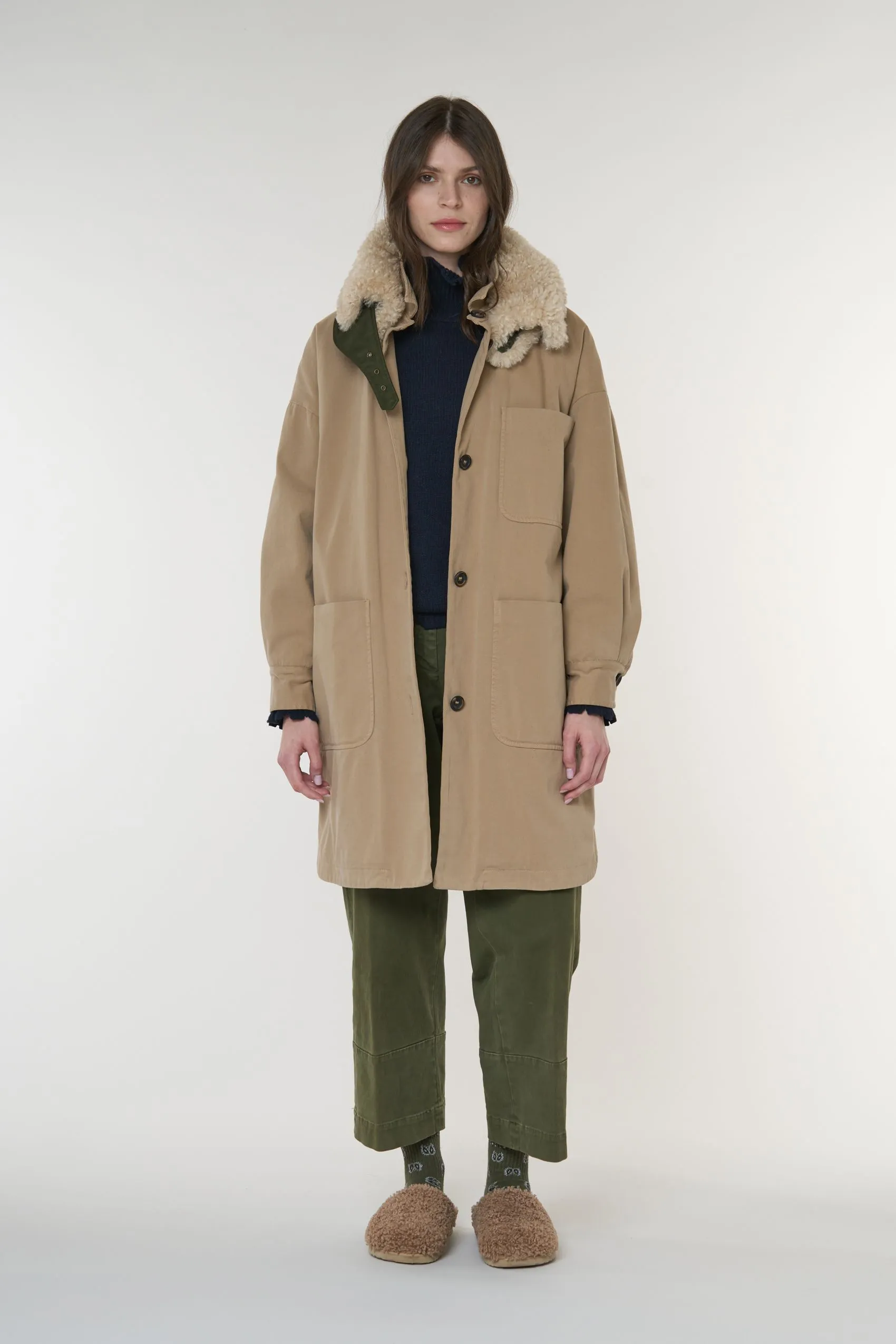 Oversize parka 