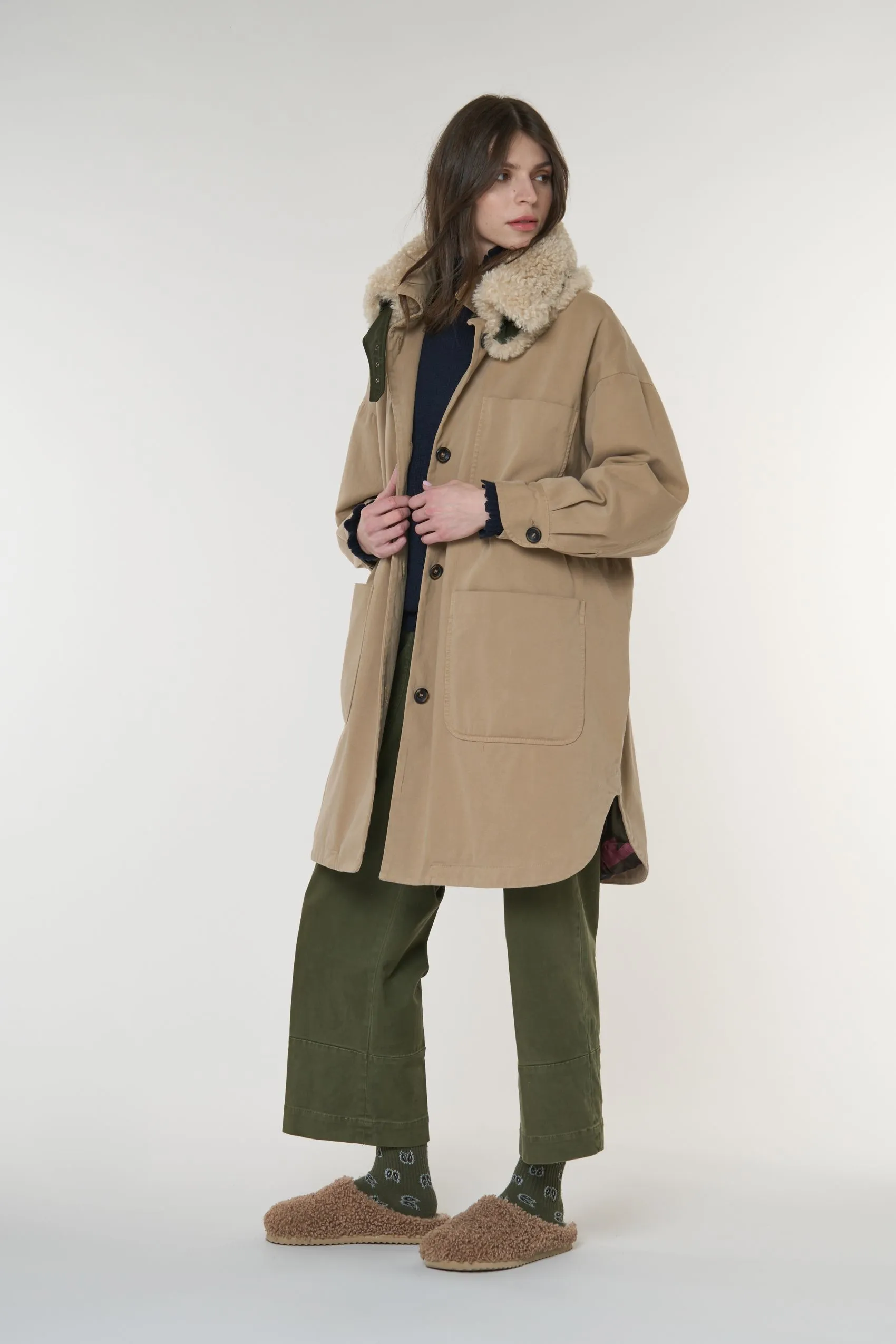 Oversize parka 