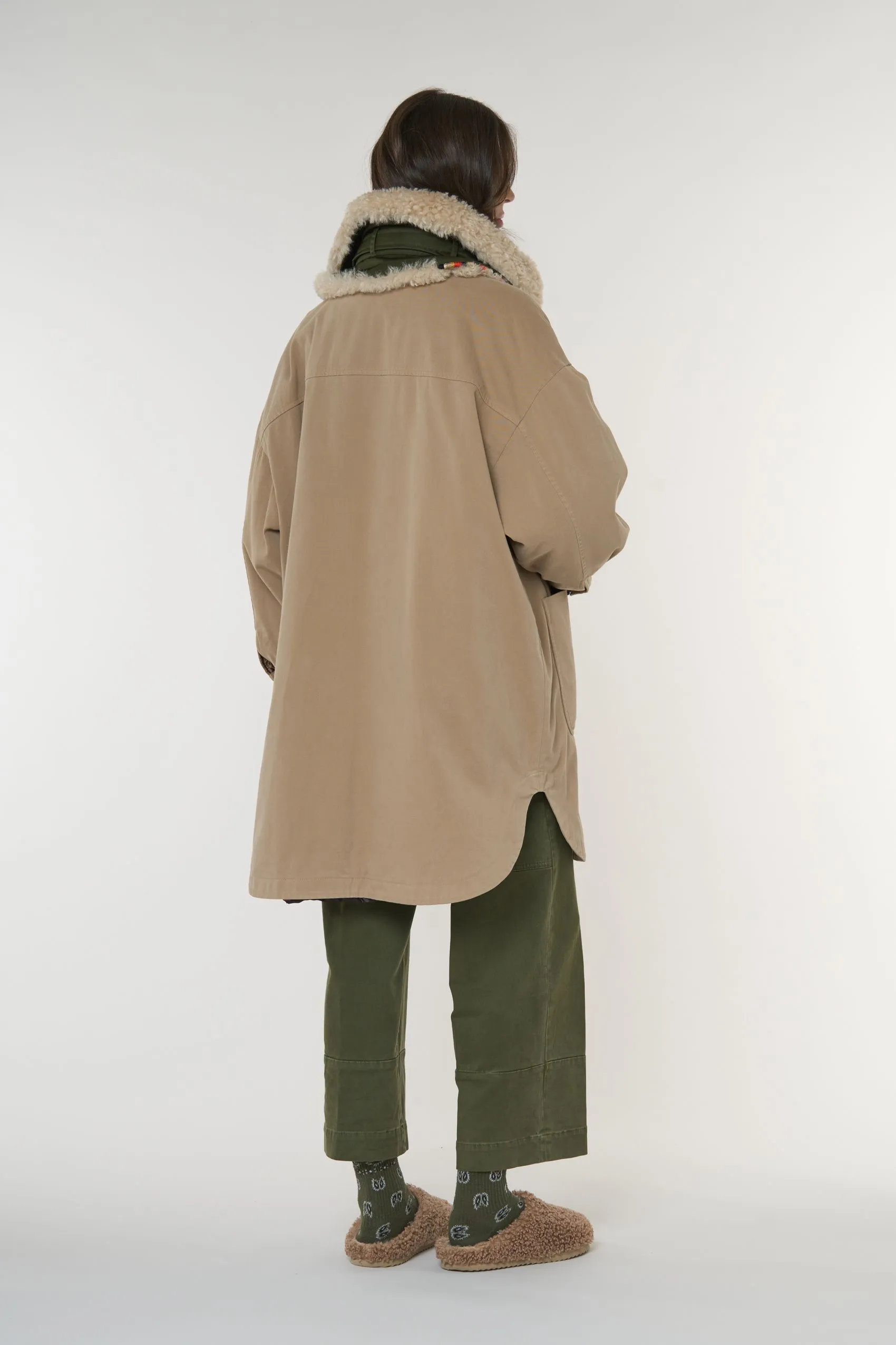 Oversize parka 