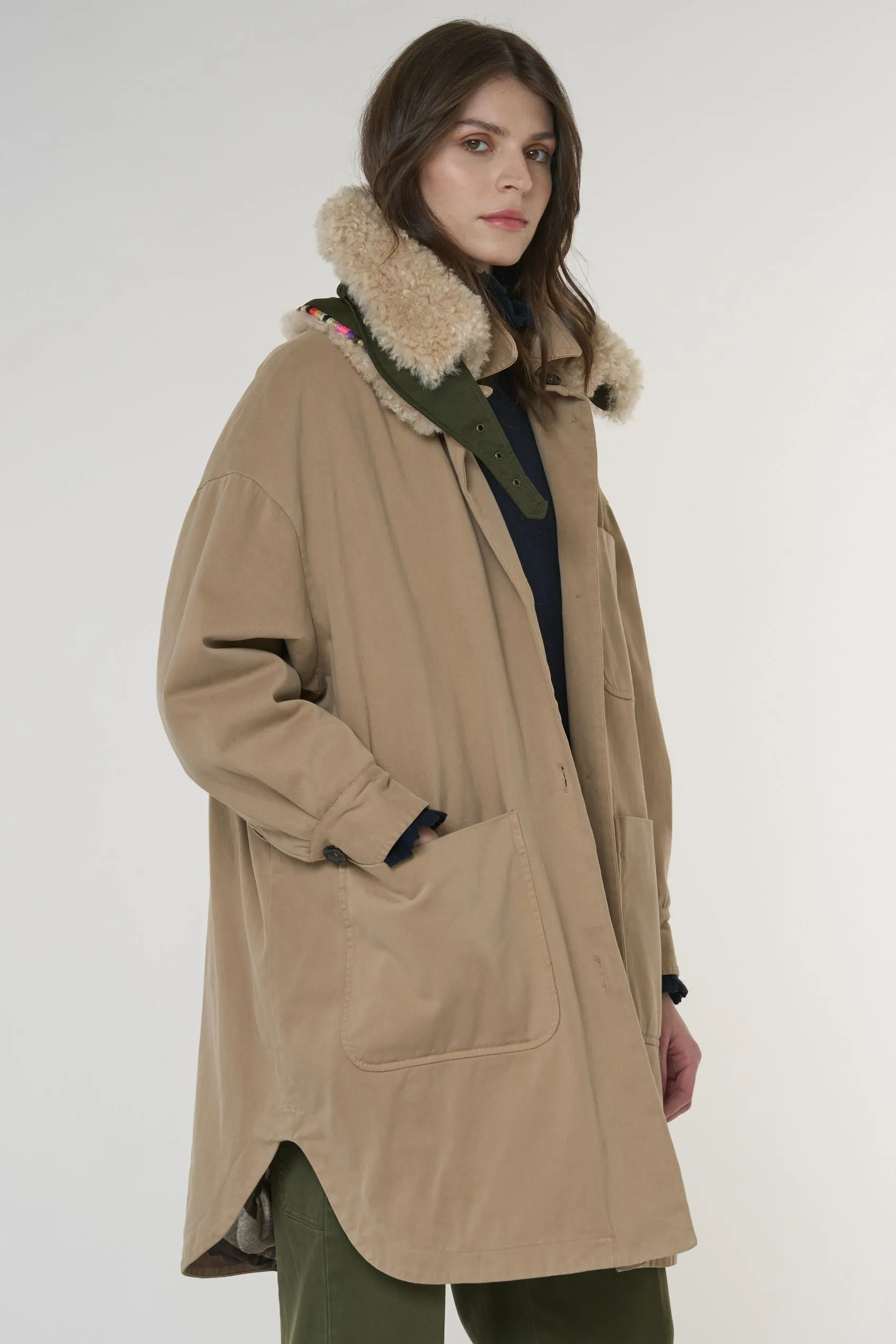 Oversize parka 