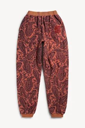 Paisley Reverse Fleece Sweatpant