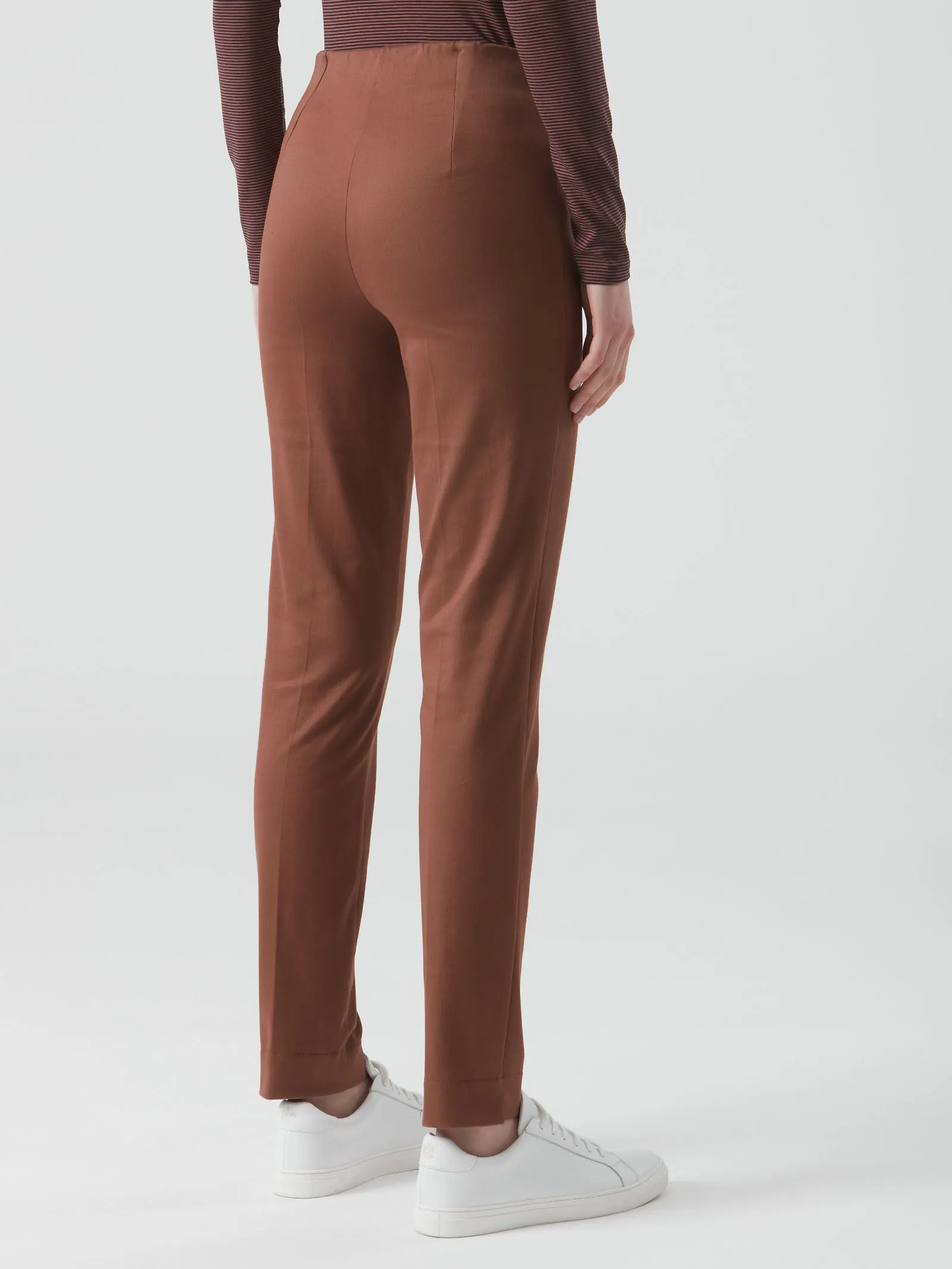 Pantalone a sigaretta in tessuto Satin Power