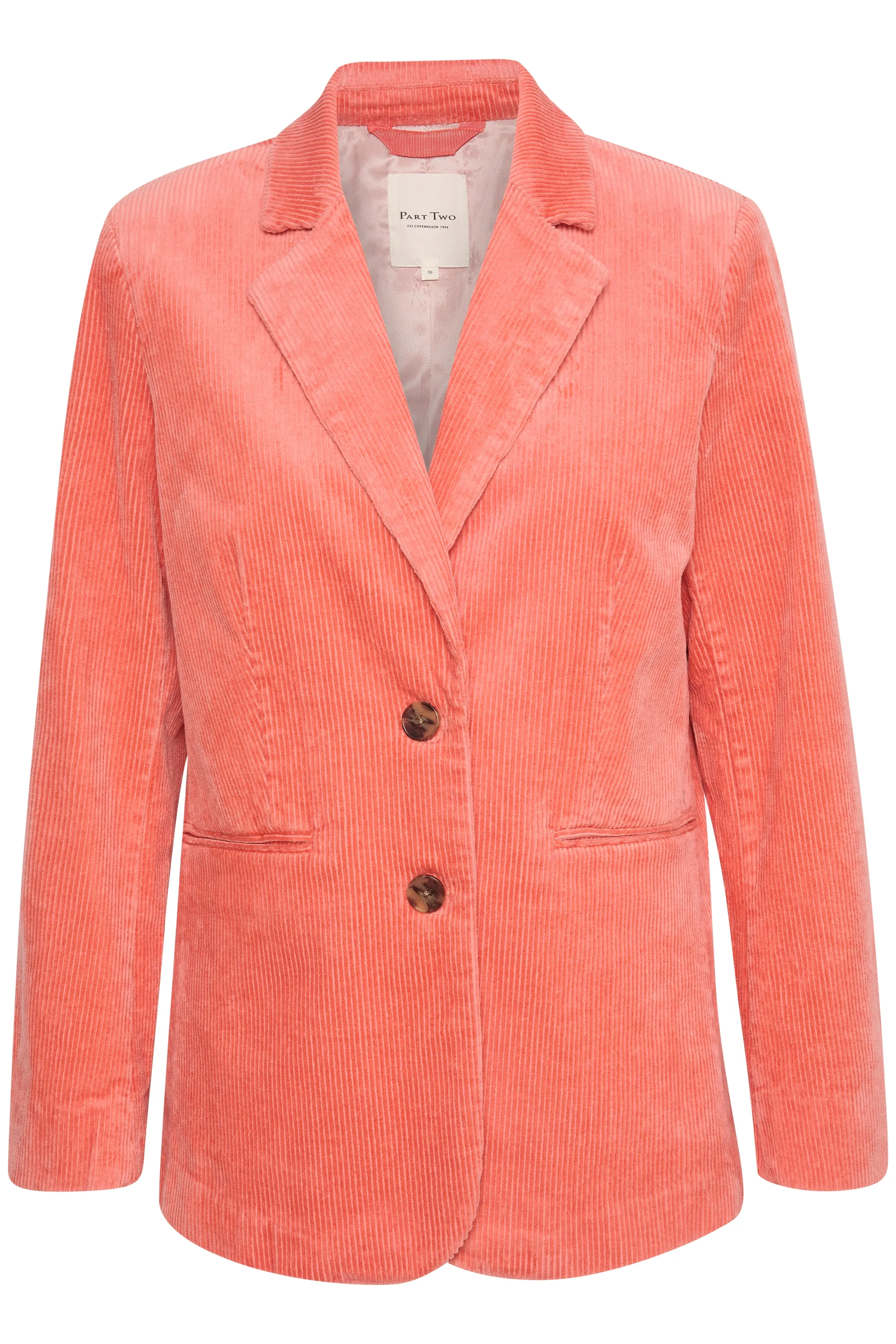 Part Two Chrisanne Cord Blazer 30307981