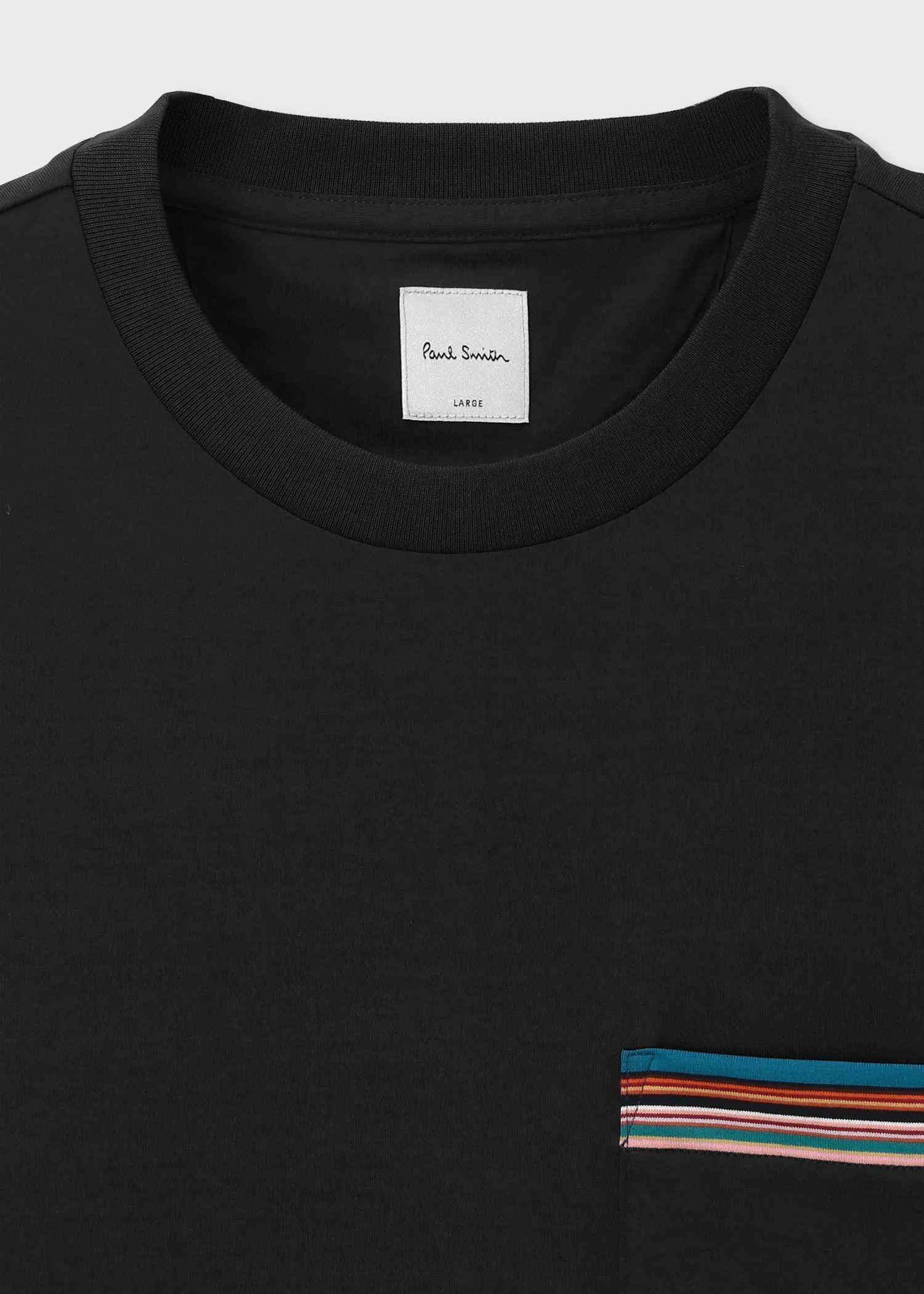 Paul Smith  |Crew Neck Pullovers Stripes Street Style Plain Cotton