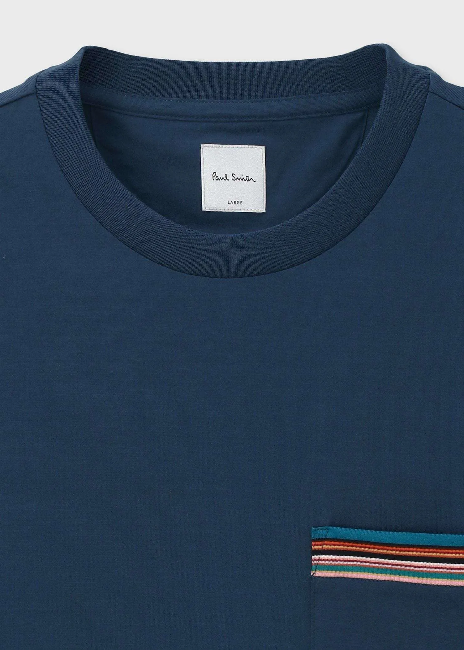 Paul Smith  |Crew Neck Pullovers Stripes Street Style Plain Cotton