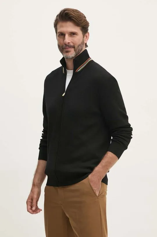 Paul Smith woolen cardigan black color M1R-905Y-N02501