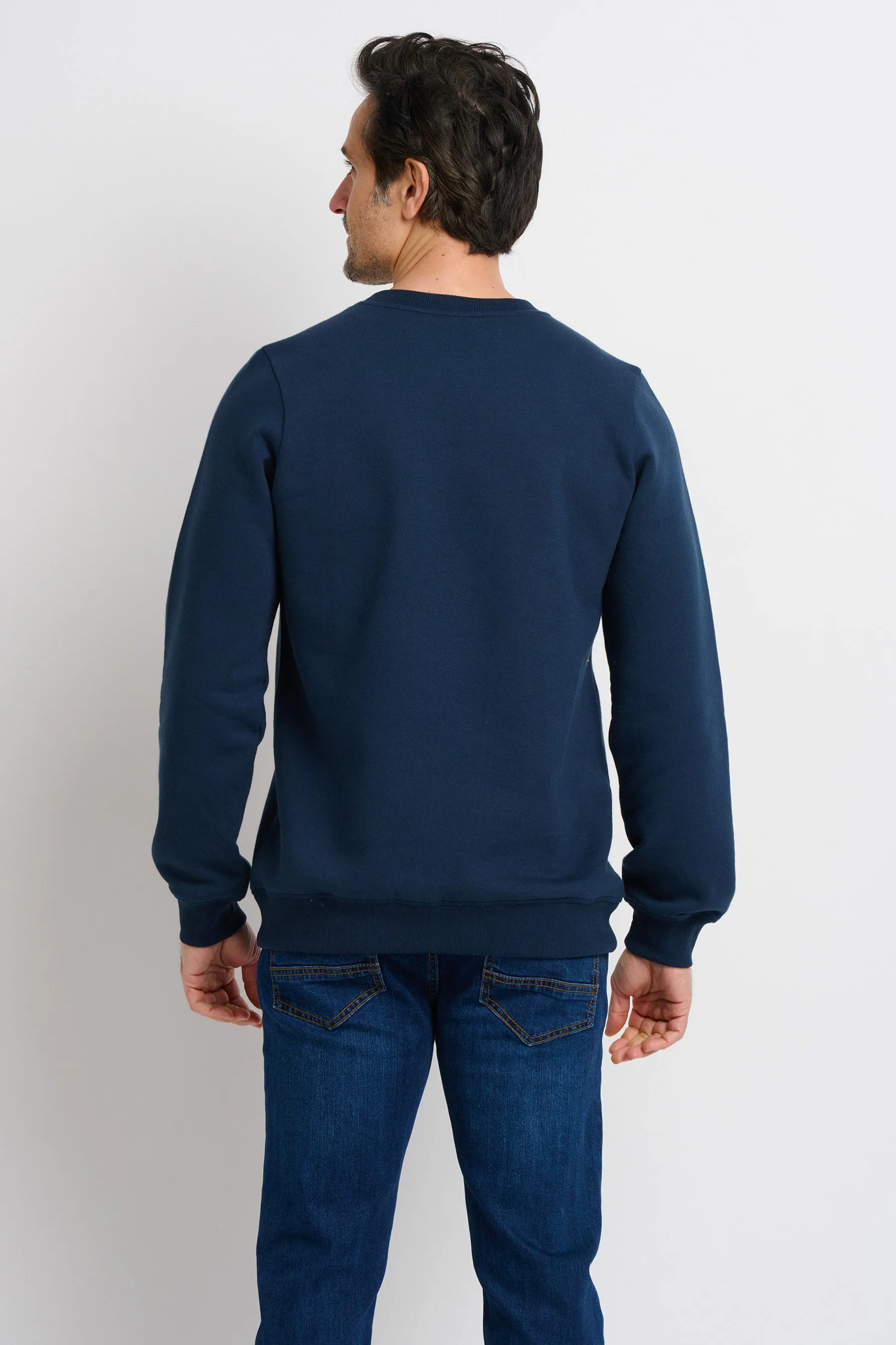 Pocket Crew Neck Sweat