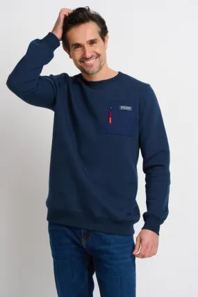 Pocket Crew Neck Sweat