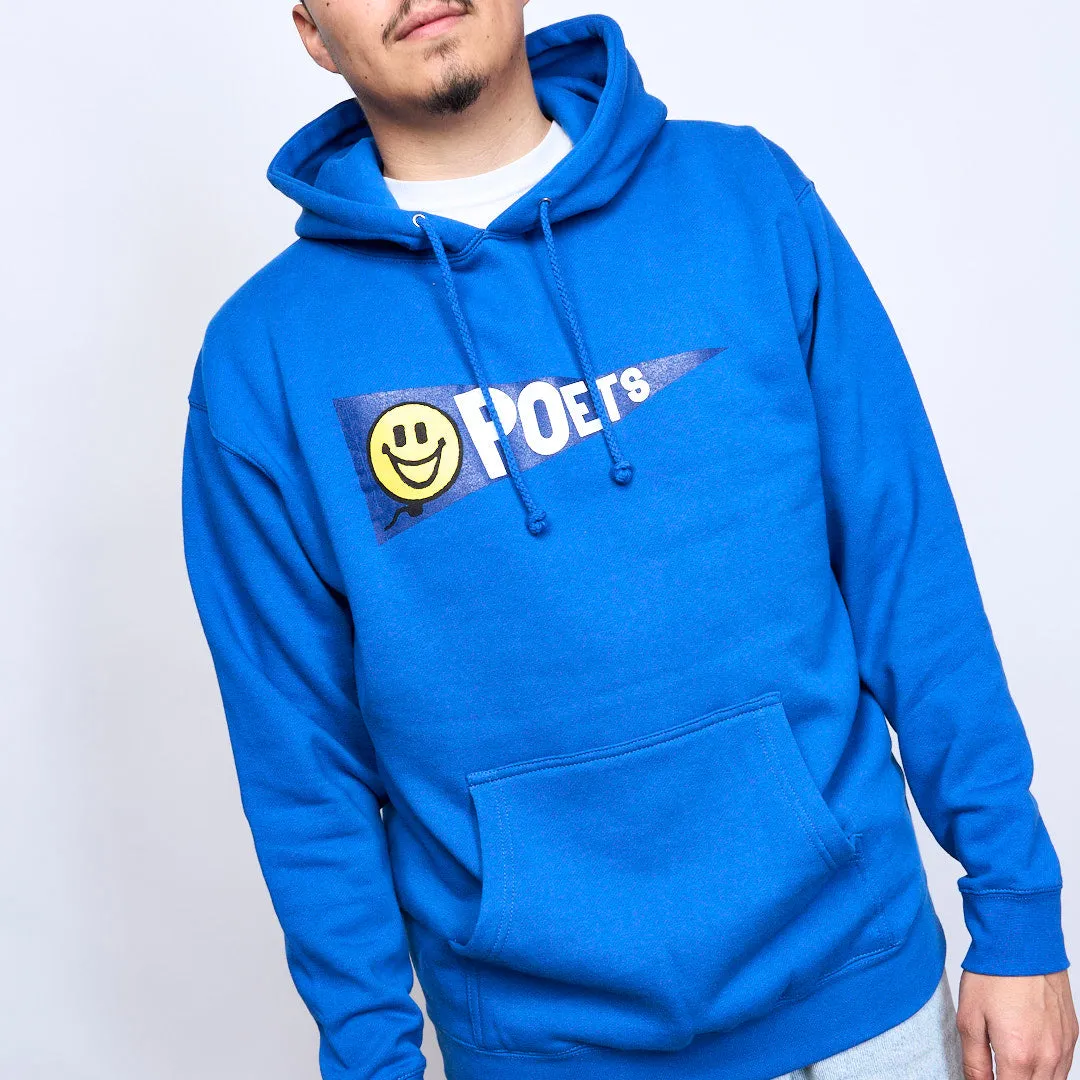 Poets Skateboards - Young People Hoodie (Royal Blue)