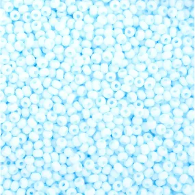 Preciosa Czech Glass, 11/0 Round Seed Bead, Light Blue SOLGEL (1 Tube)