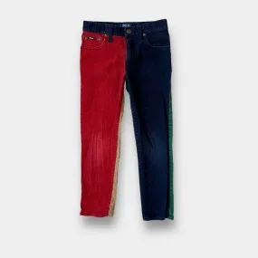 Ralph Lauren Boys Color Block Corduroy Pants 6