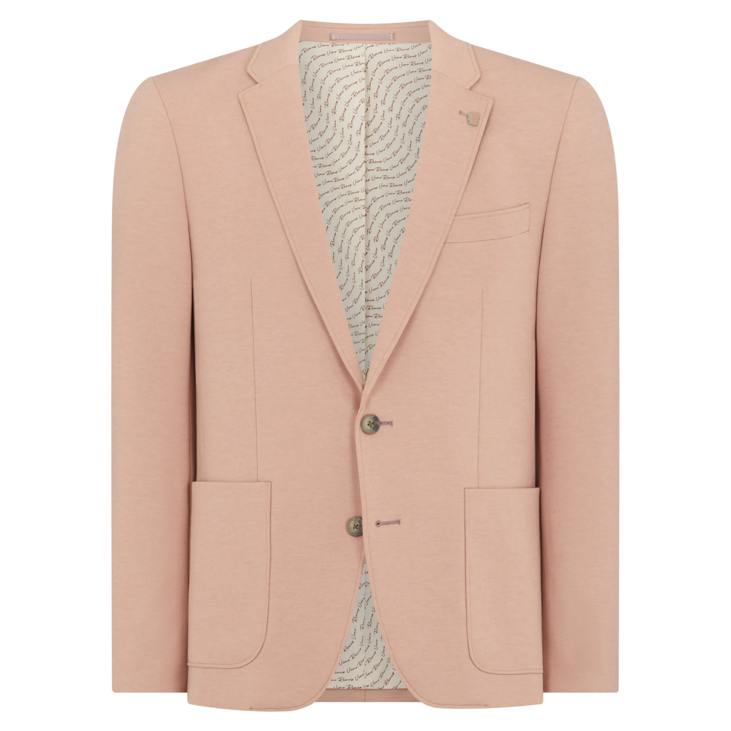 Remus Uomo Pink Napoli Stretch Summer Blazer 12638