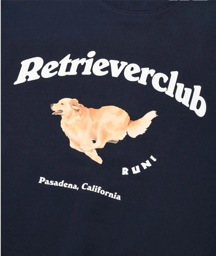 Retriever Club  |Unisex Street Style Long Sleeves Sweatshirts