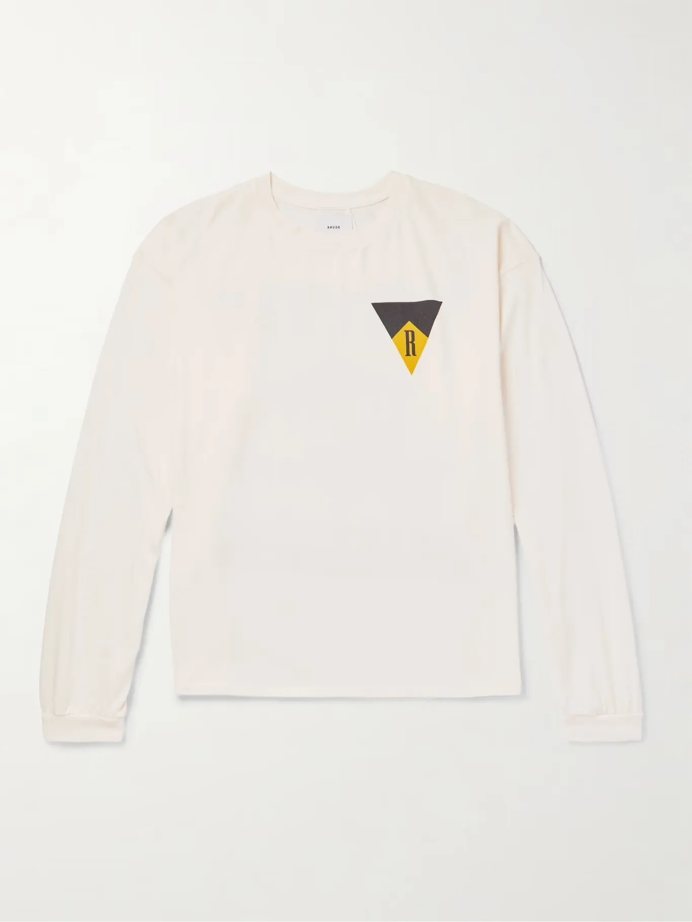 RHUDE  |Crew Neck Pullovers Unisex Street Style Long Sleeves Cotton