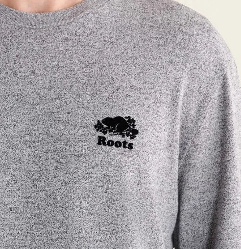 Roots  |Crew Neck Pullovers Street Style Long Sleeves Plain Cotton