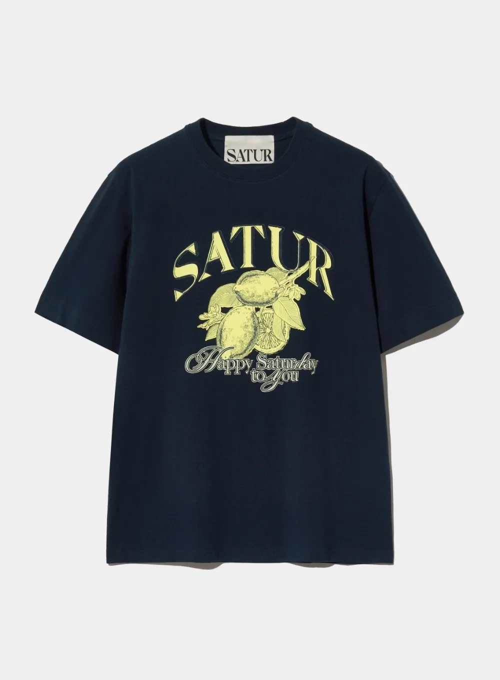 SATUR  |Tropical Patterns Unisex Street Style U-Neck Plain Cotton