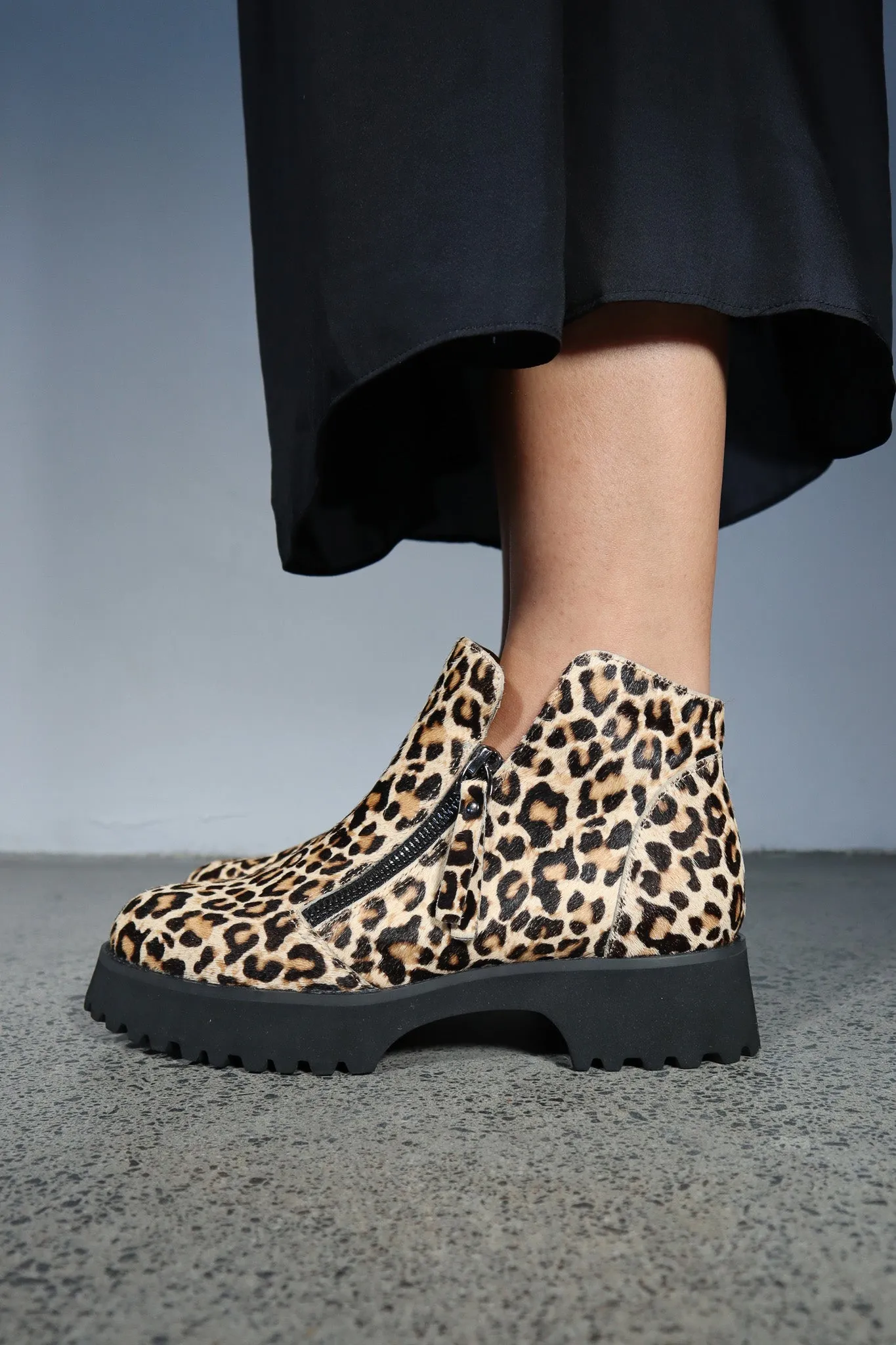 Sheenah Boot - Leo Print LAST PAIRS