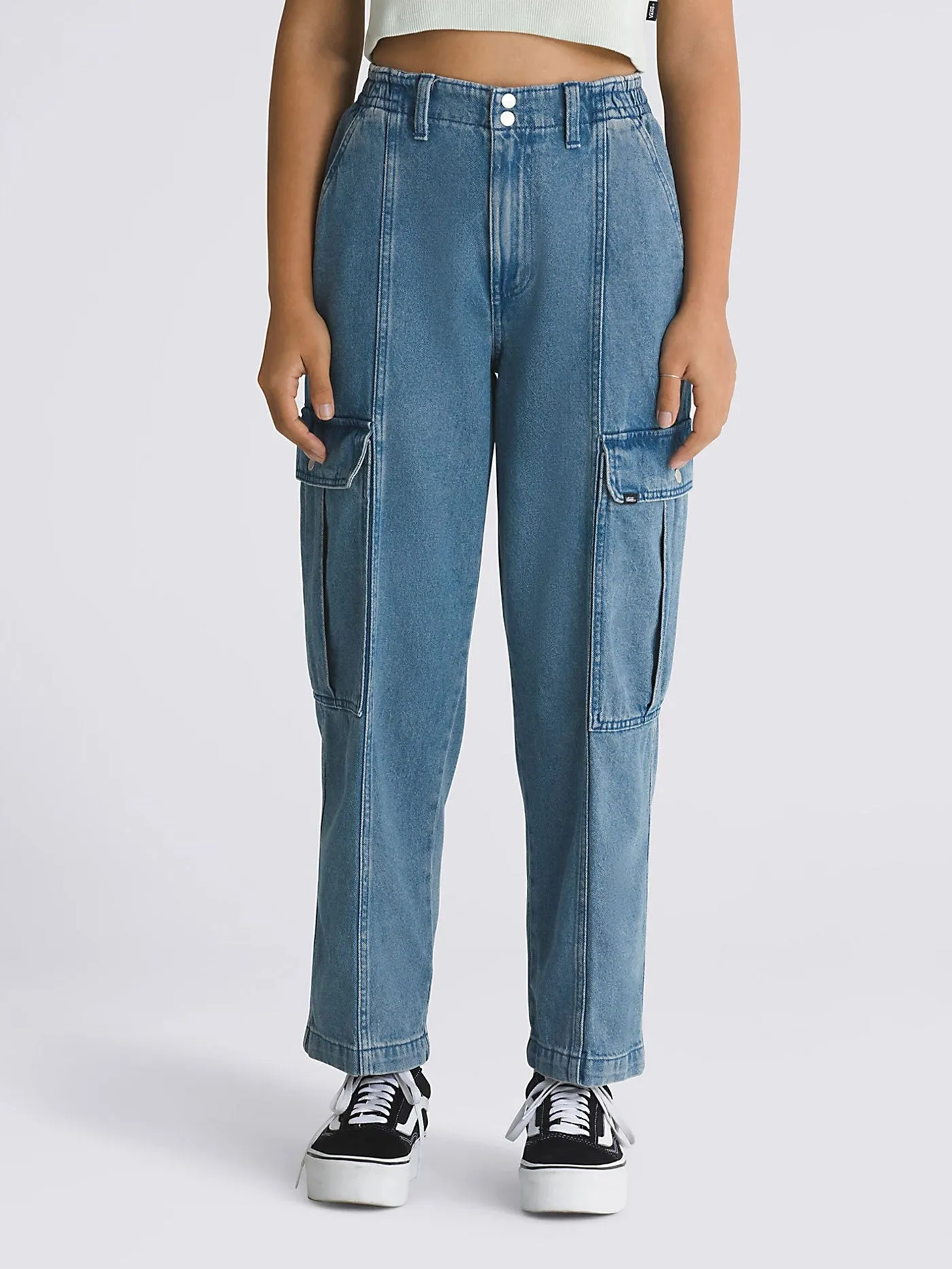 Sidewalk Denim Cargo Jeans