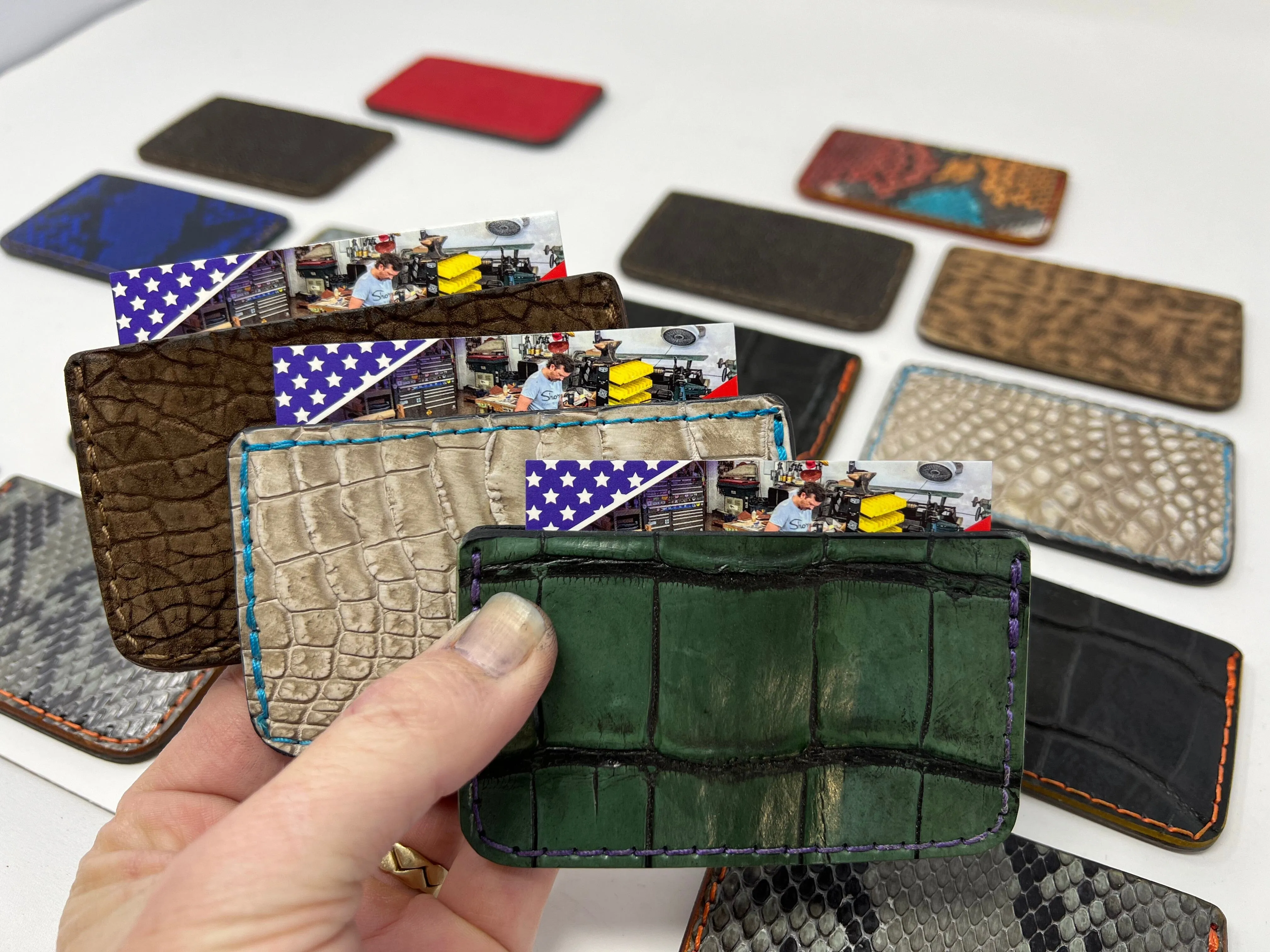 Single Pocket Card Wallet - Choose from Variety