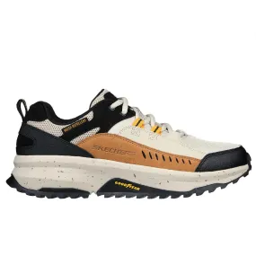 SKECHERS Men's Bionic Trail Road Sector Running Shoe (Taupe/Black)