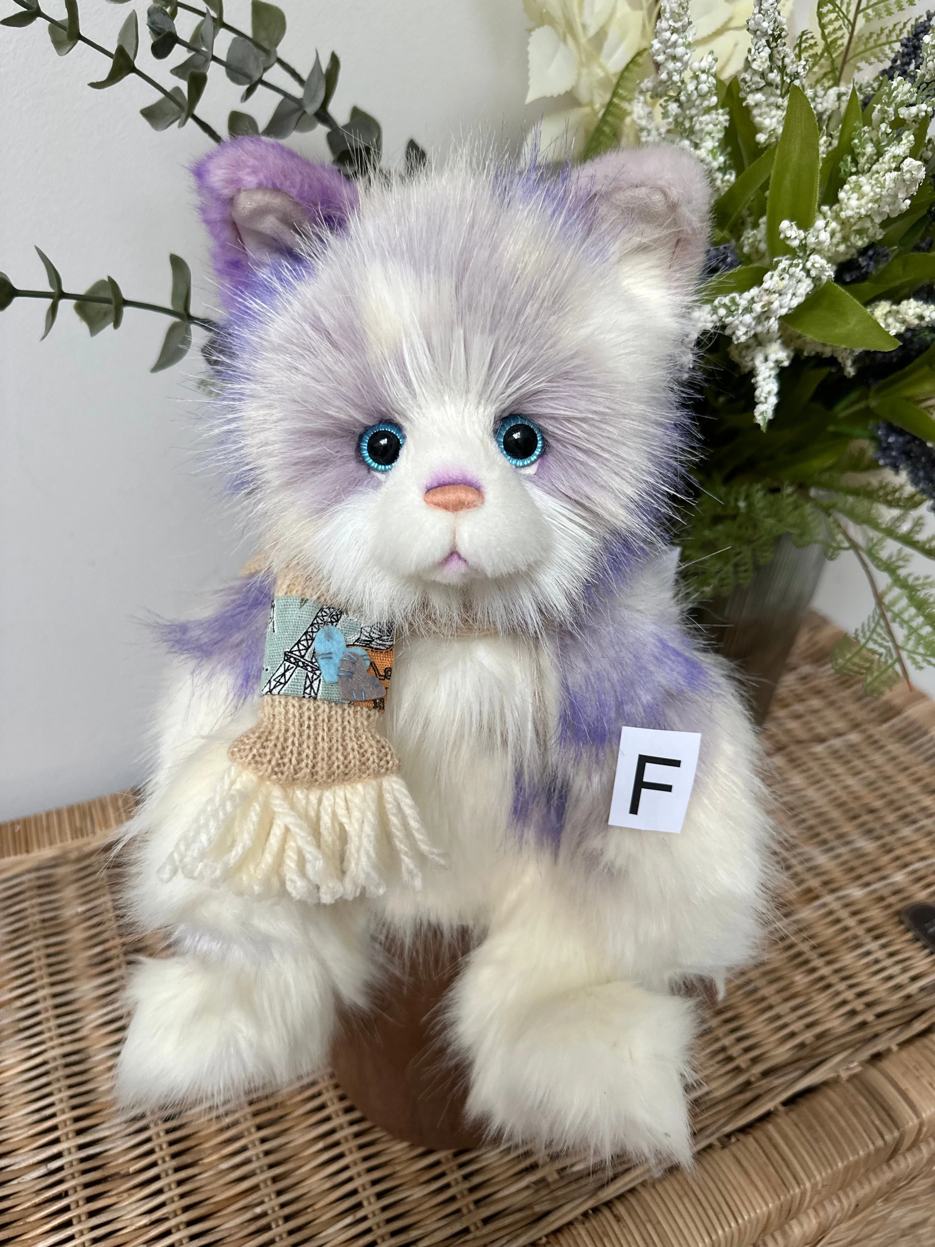 Sleepyhead Charlie Bears Secrets Collection Plush Kitten Cat